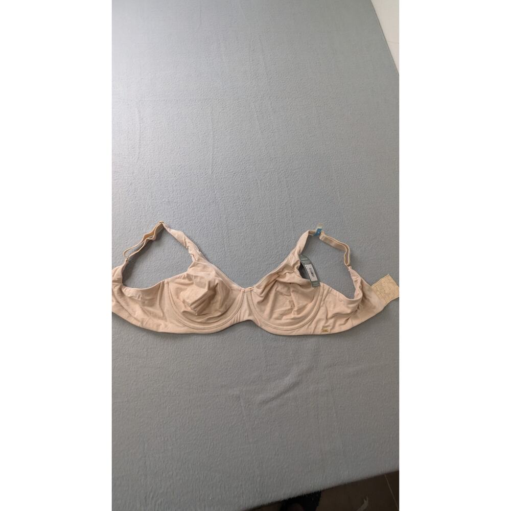 Bali Cotton Collection 2-Ply Underwire Bra Cool Comfort - Light Buff 42C